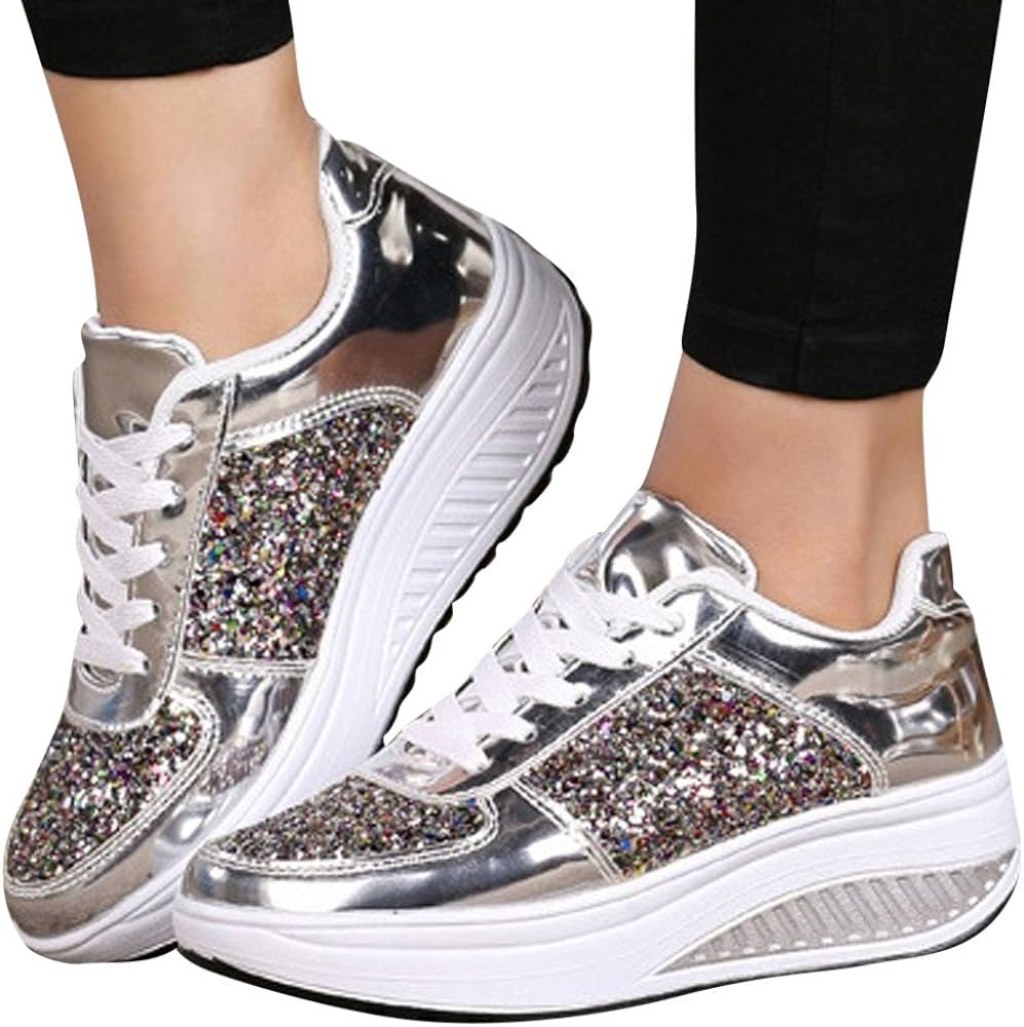 shoe fashion glitter - Women